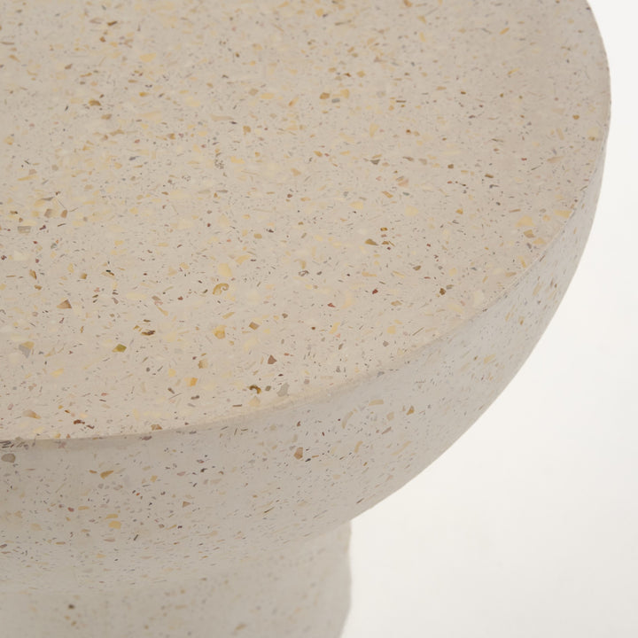 Fate - Modern Terrazzo Concrete End Table
