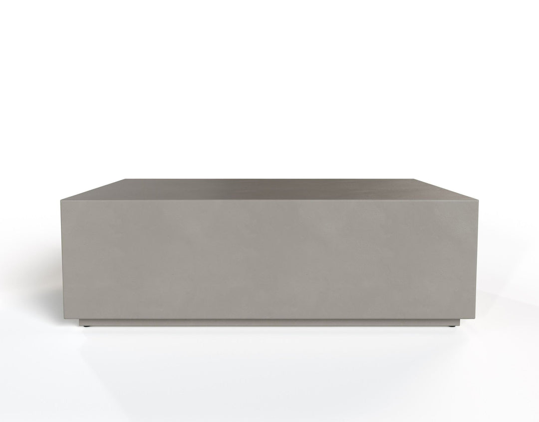 Fresno - Modern Grey Concrete Coffee Table
