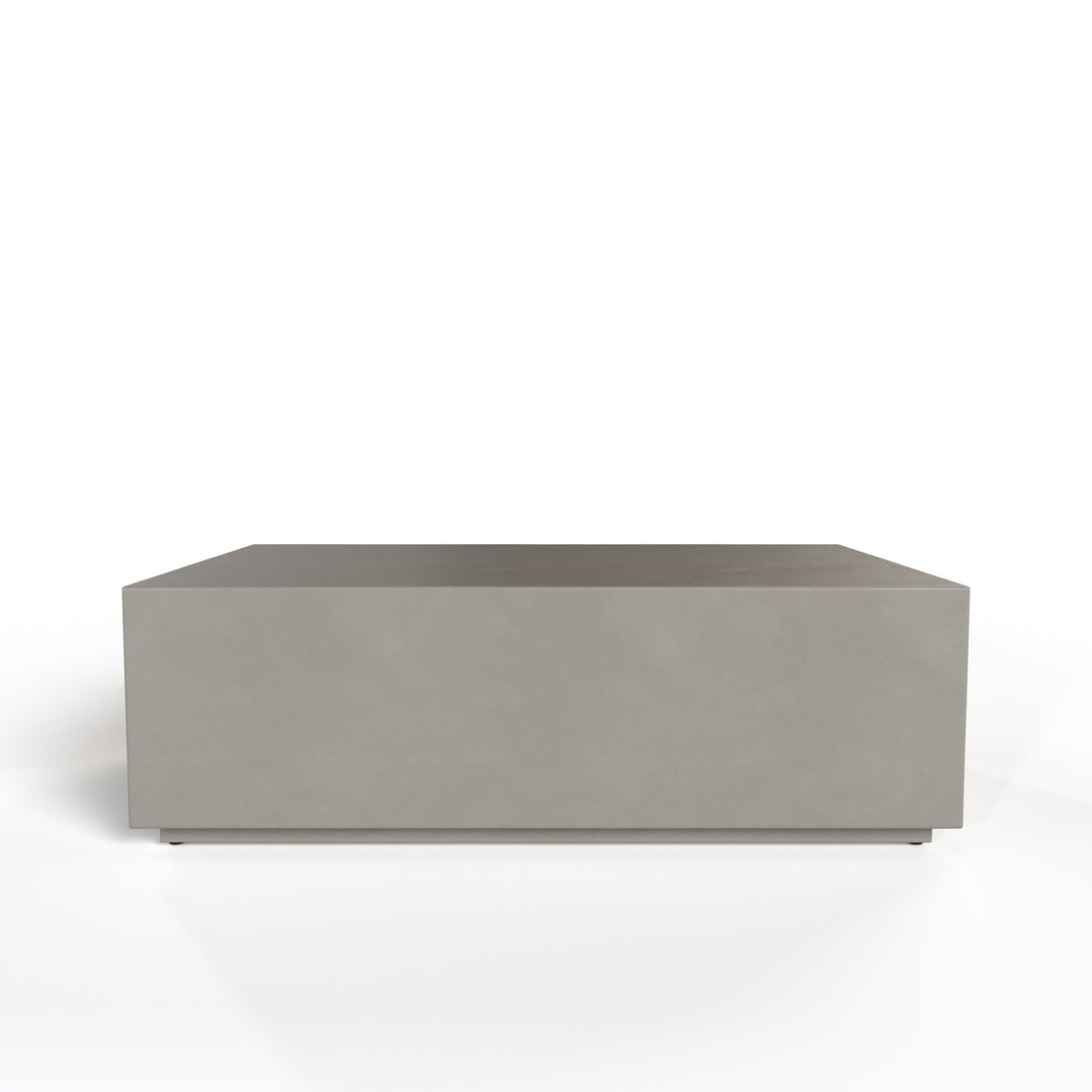 Fresno  Modern Grey Concrete Coffee Table