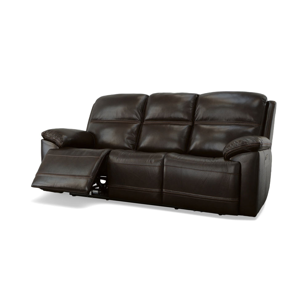 Jackson Power Reclining Sofa With Power Headrests Dark Brown