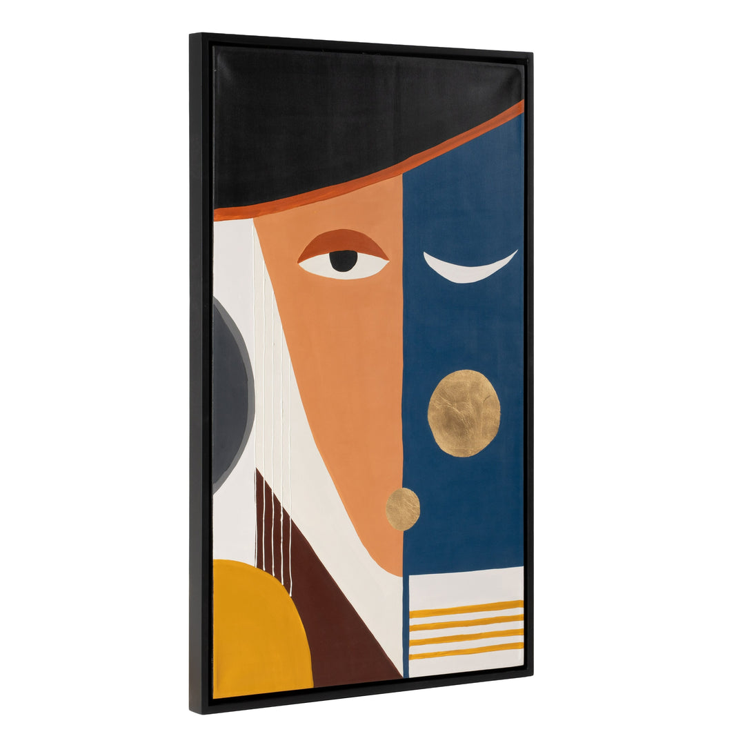 Colors Face - Modern 35" x 59" Painting