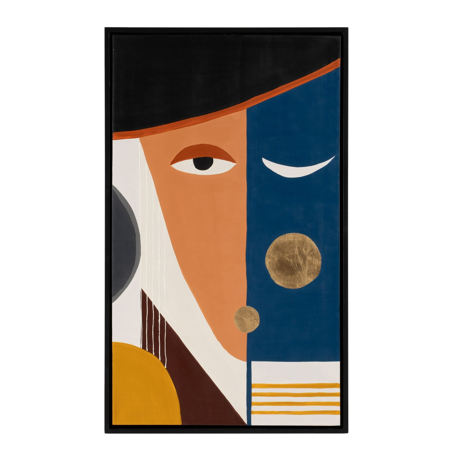 Colors Face - Modern 35" x 59" Painting