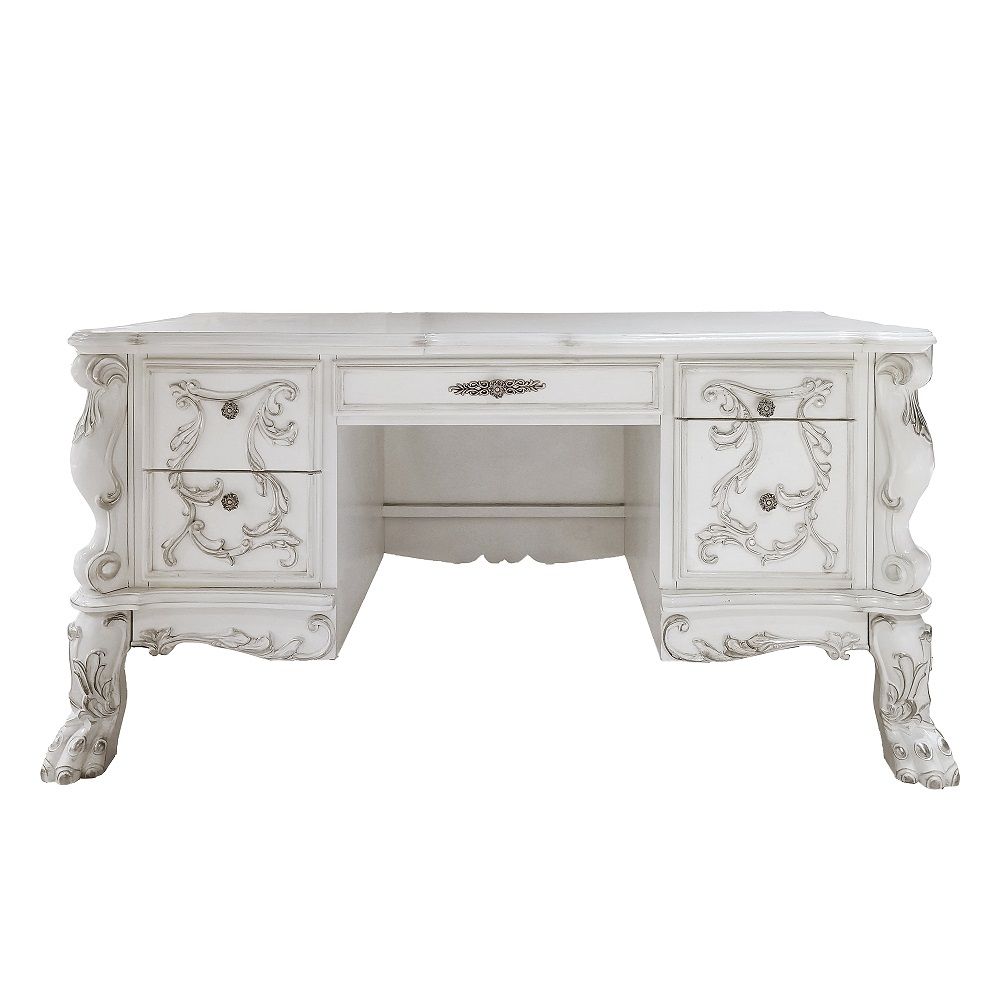 Dresden - Executive Writing Desk - Bone White