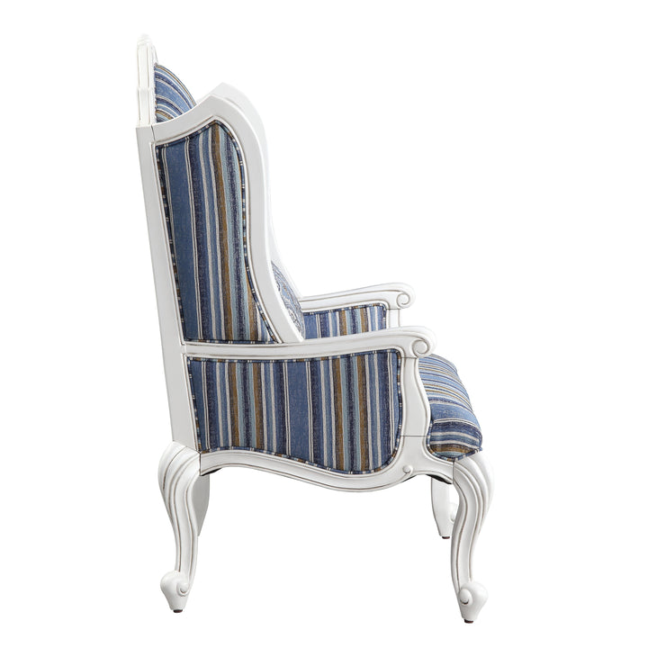 Ciddrenar - Chair With Pillow - Fabric & White
