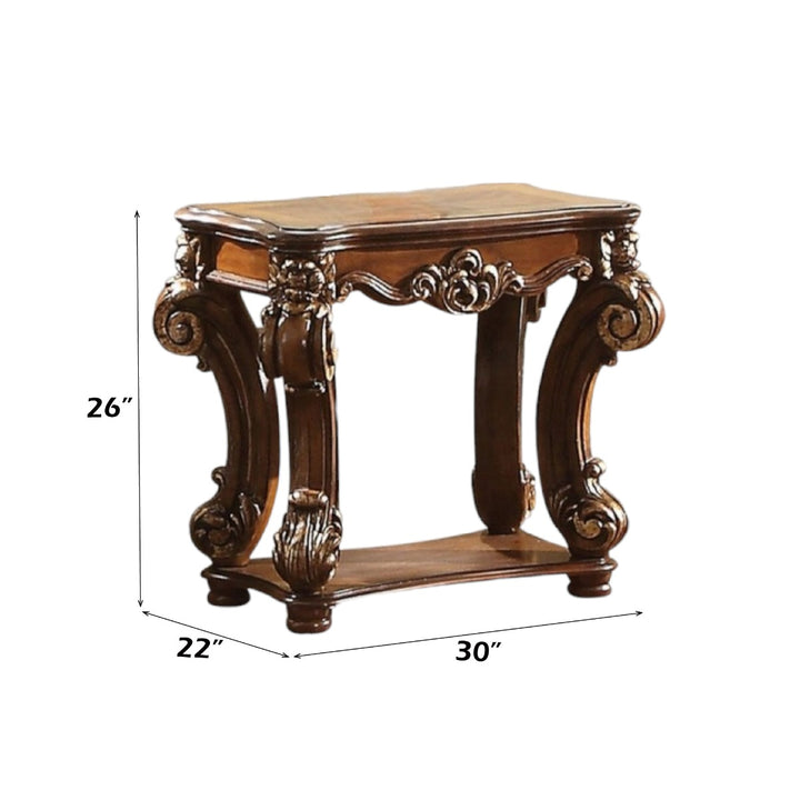 Vendome End Table - Cherry
