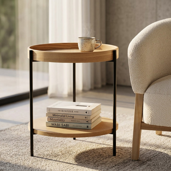 Savoy - Modern Natural Ash End Table