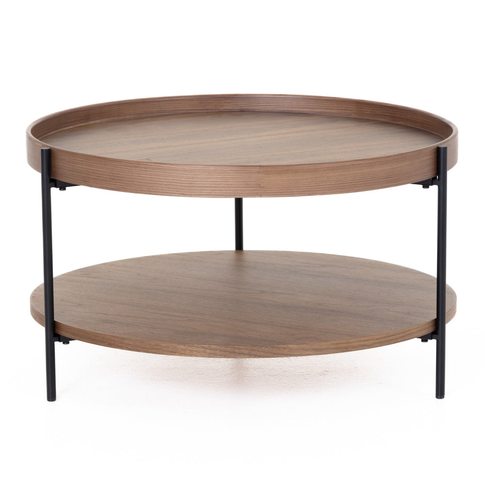 Savoy - Modern Walnut Medium Coffee Table - View 5