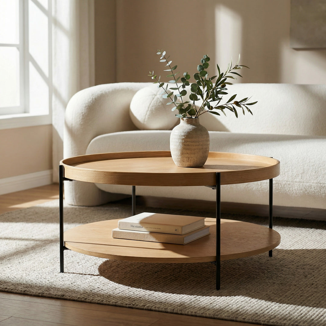 Savoy - Modern Natural Ash Medium Coffee Table