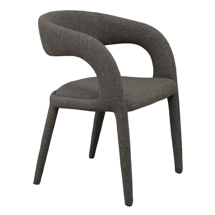 Faerron - Modern Grey Fabric Dining Chair