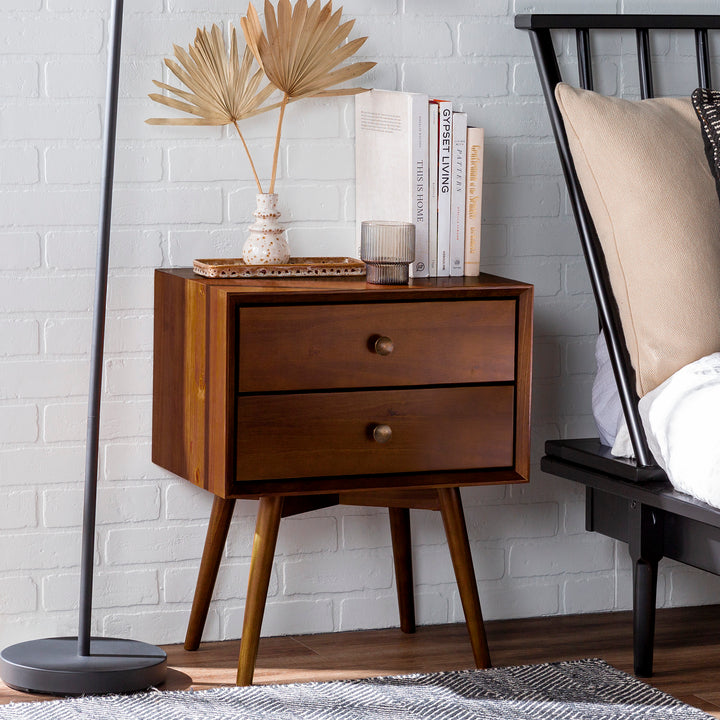 mid-century-modern-double-drawer-solid-wood-nightstand-walnut-finish-pine-wood