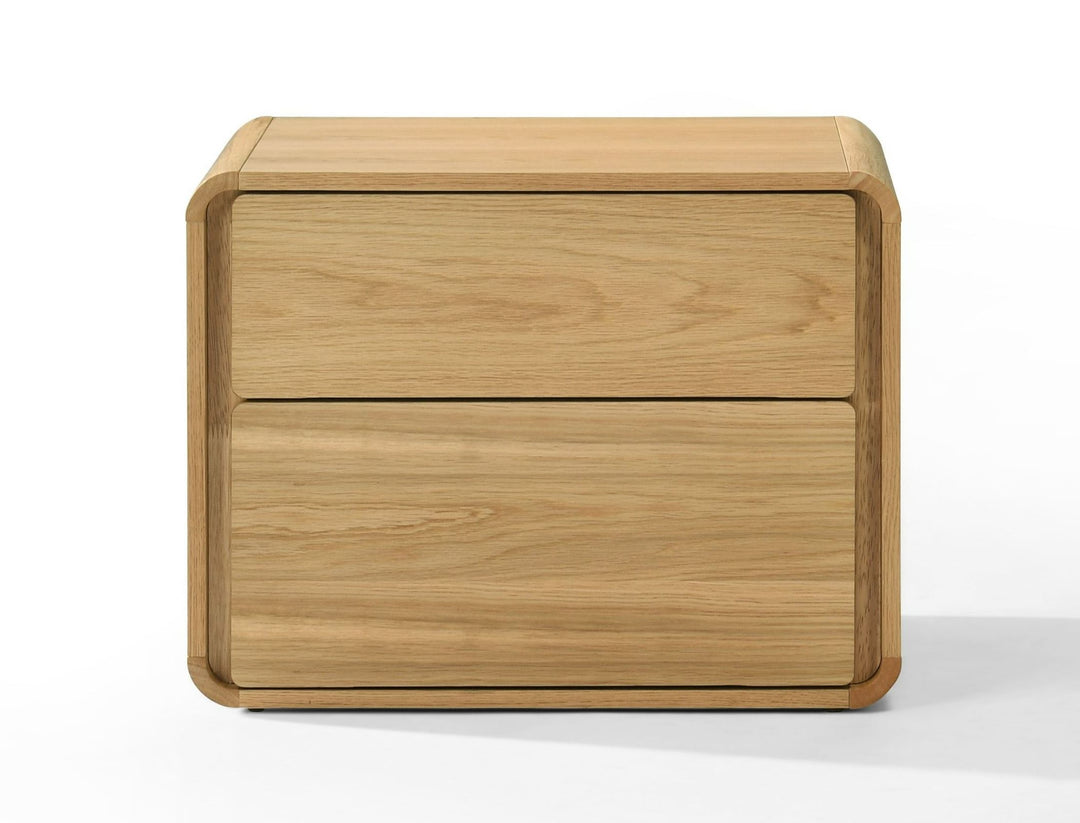 Dustin - Modern Natural Oak Nightstand