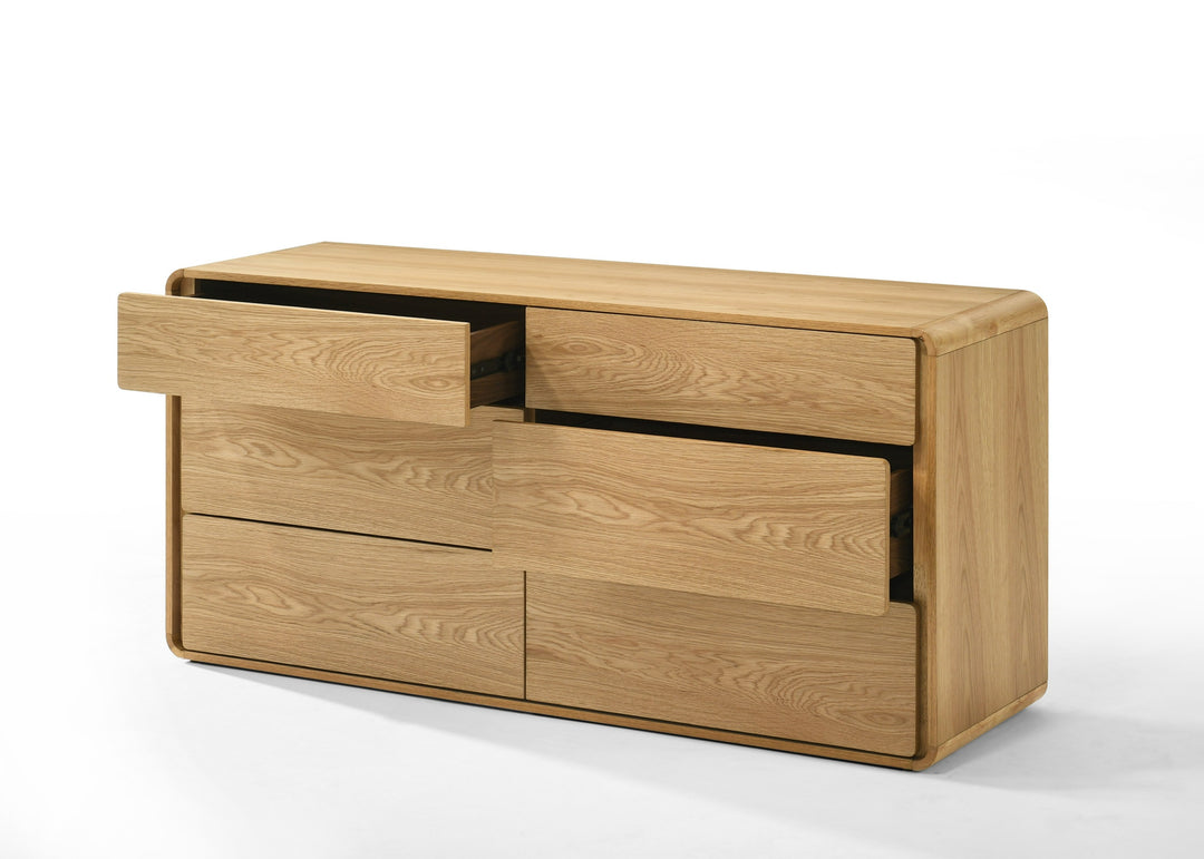 Dustin - Modern Natural Oak Dresser