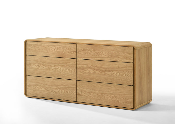 Dustin  Modern Natural Oak Dresser