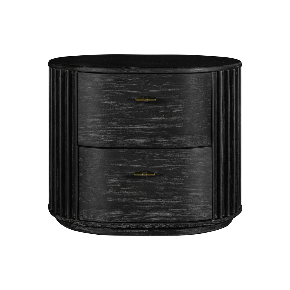 Fields - Modern Black Acacia Bedroom Set - View 6