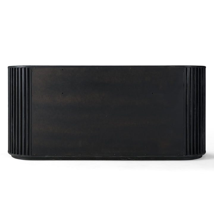 Fields - Modern Black Acacia Dresser