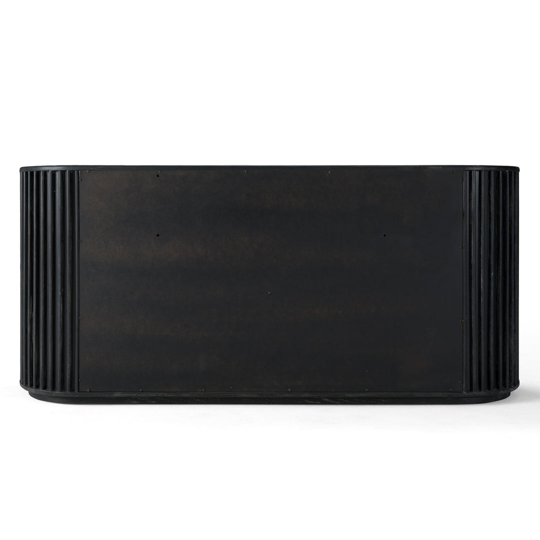 Fields - Modern Black Acacia Dresser