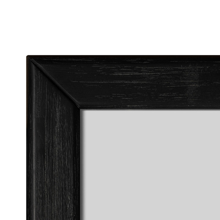 Fields - Modern Black Acacia Mirror