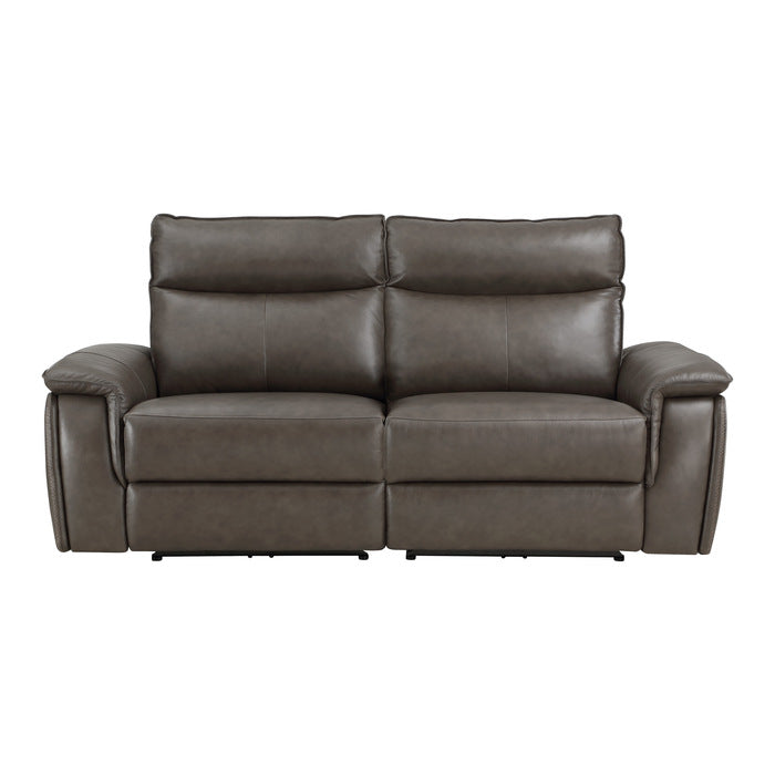 Maroni Power Double Reclining Loveseat with Power Headrests