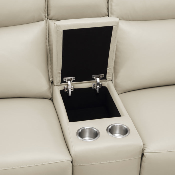 Power Double Reclining Loveseat with Center Console and Power Headrests
See more from Maroni Collection , Love Seats