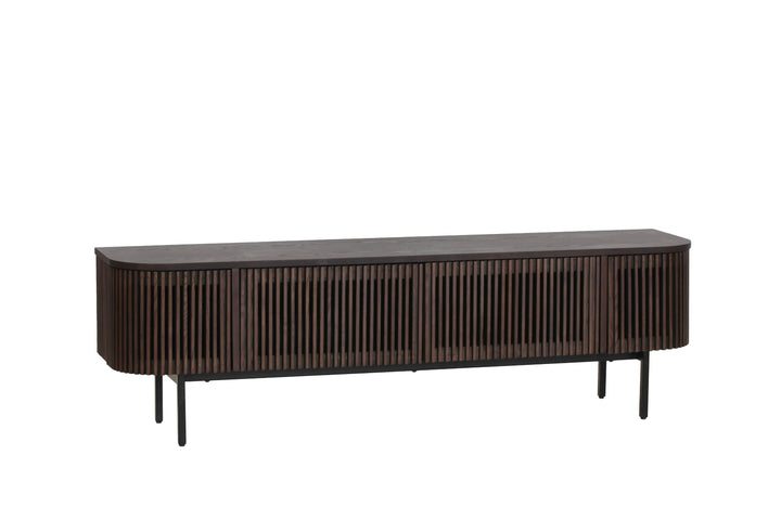 Clifton - Modern Smoked Ash Tall TV Stand