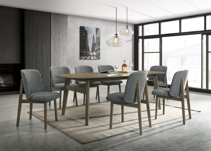 Costello - Mid-Century Modern Wenge Dining Table