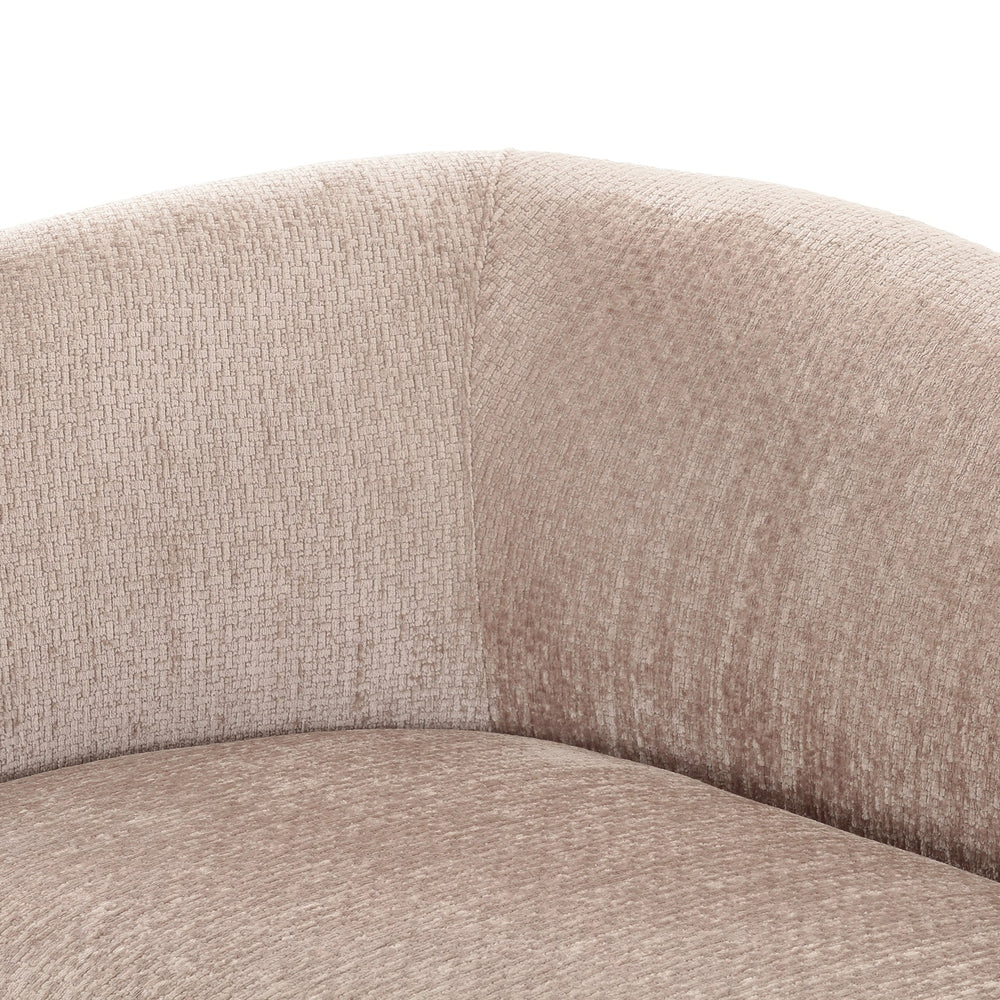 Calico - Contemporary Beige Weave Fabric 4-Seat Sofa - View 4