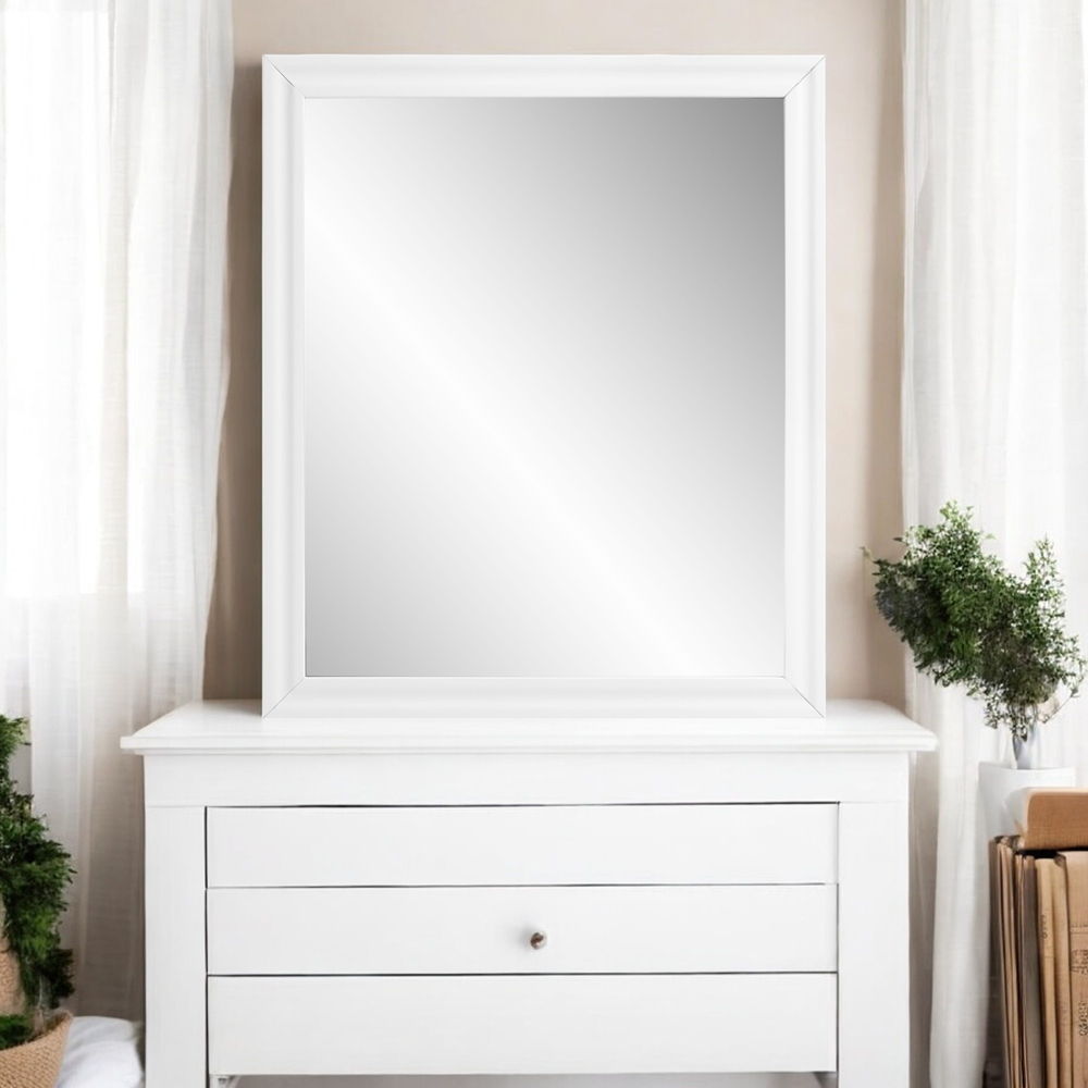 Gaines - Mirror - White High Gloss