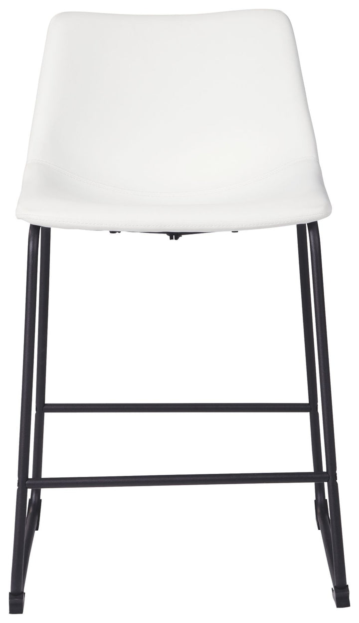 Centiar - Upholstered Barstool (Set of 2) - White