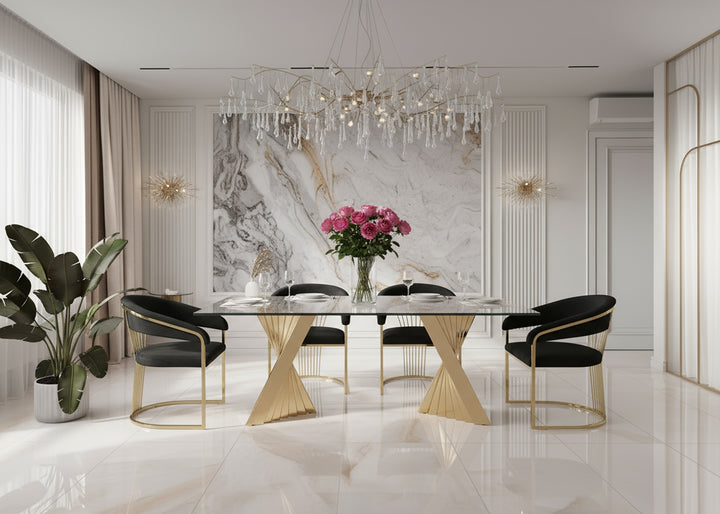 Linda - Modern Velvet Dining Chair