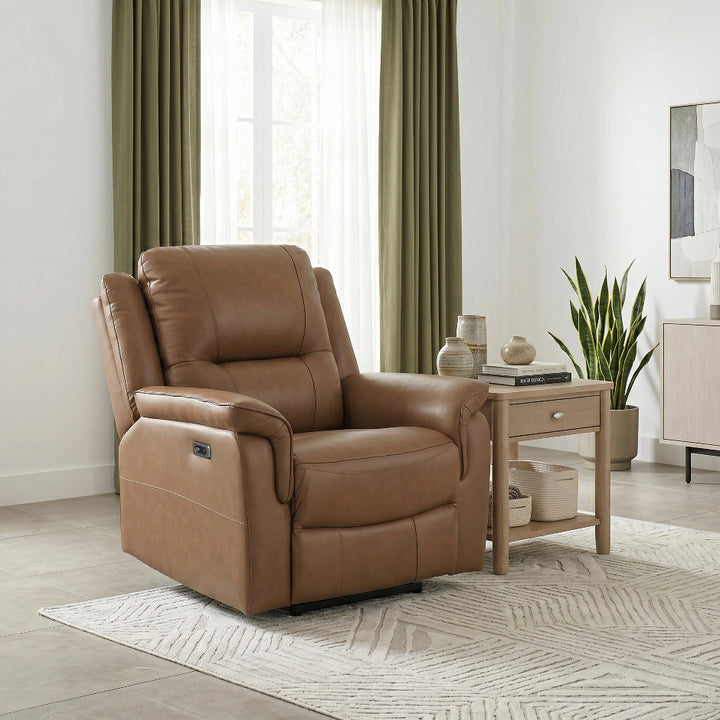 Haven Power Reclining Leather Chair