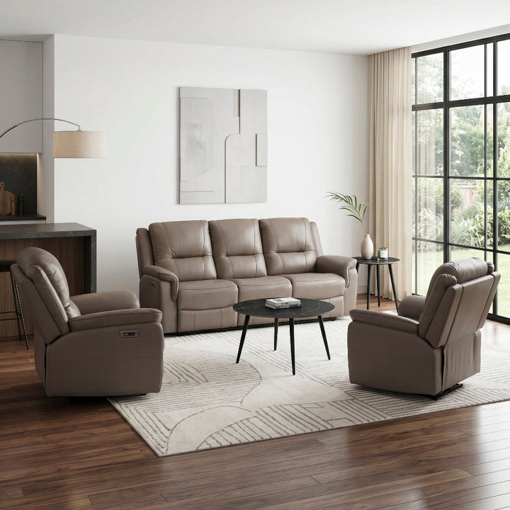 Haven Power Reclining Leather Chair
