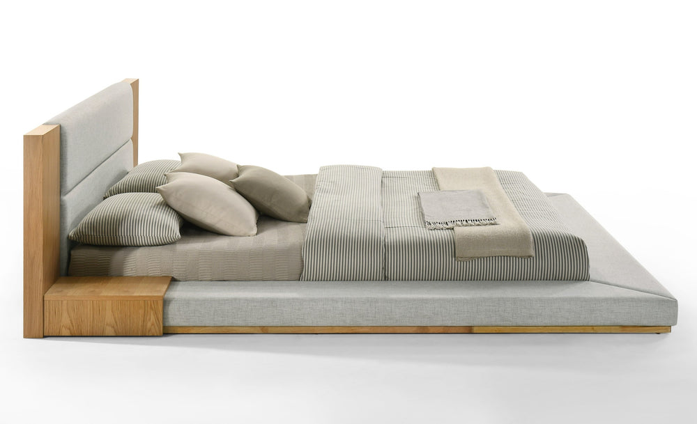 Jagger Modern Natural Oak Bed - View 7