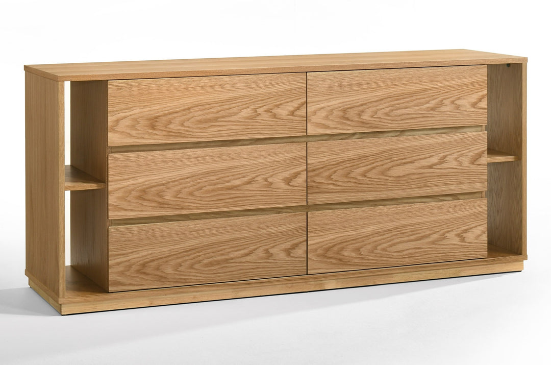 Jagger Modern Natural Oak Bedroom Set