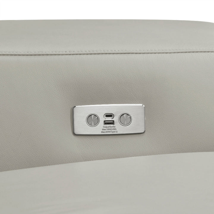 Ventura Power Reclining Leather Sectional