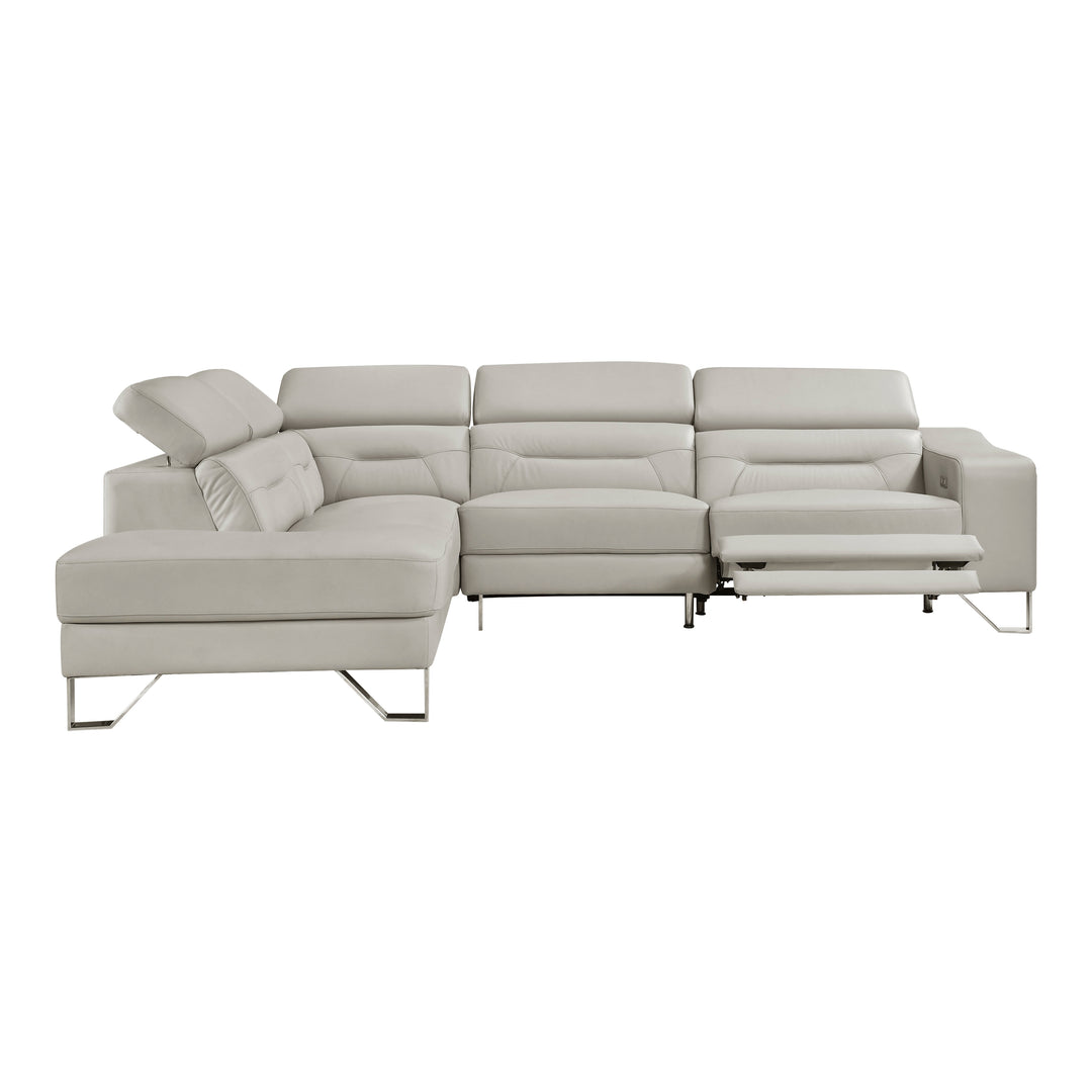 Ventura Power Reclining Leather Sectional