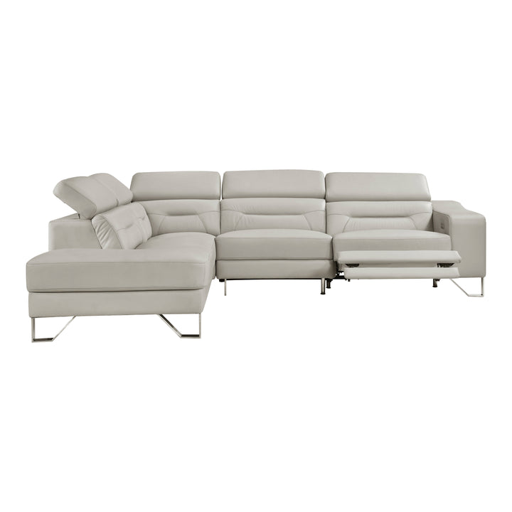 Ventura Power Reclining Leather Sectional