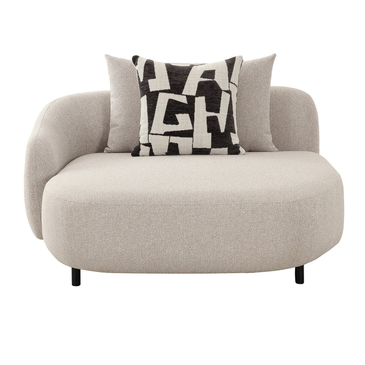 Marge - Contemporary Beige Sectional Sofa