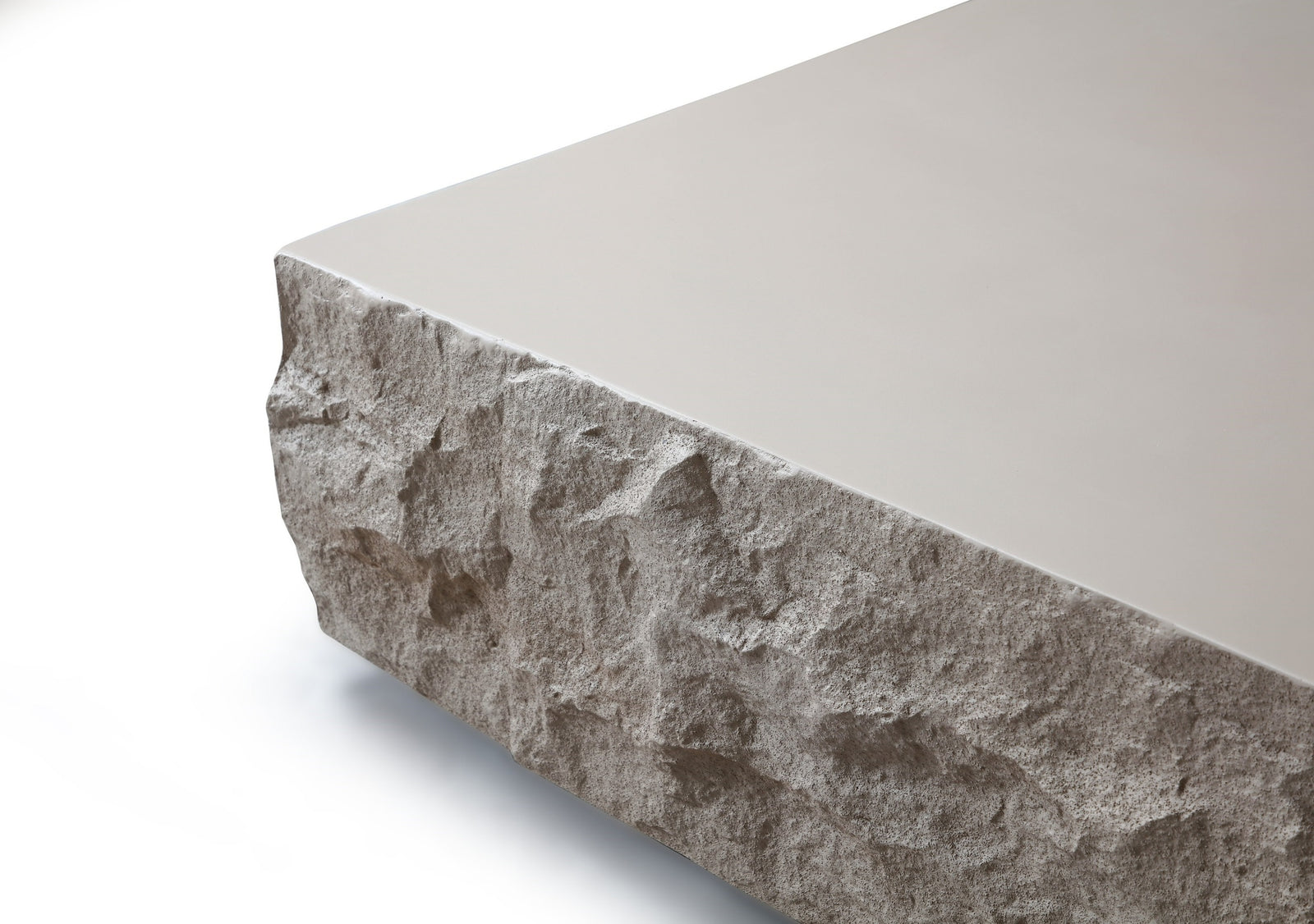 Quarry - Modern Beige Square Coffee Table