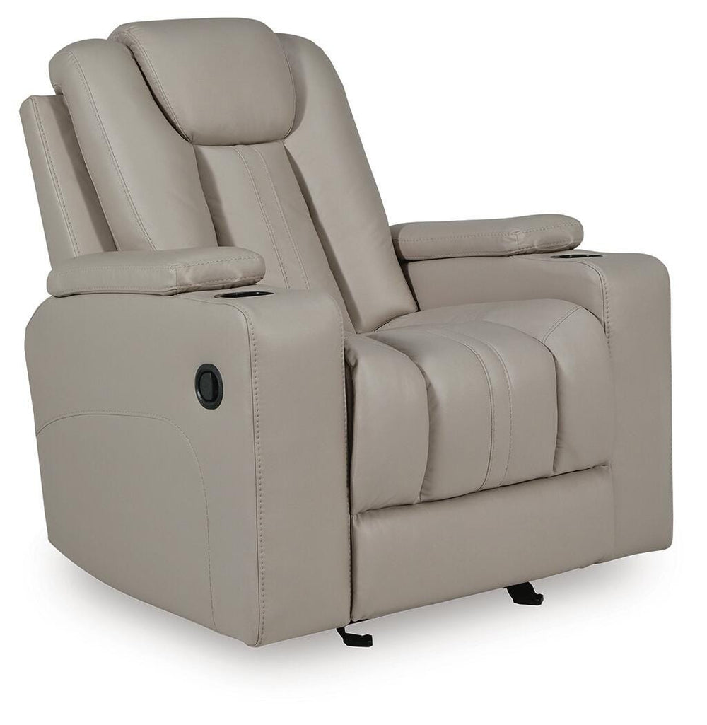 Elevate Edges Glider Recliner - Coin (1)