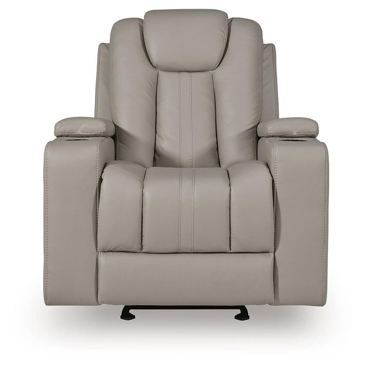 Elevate Edges Glider Recliner - Coin (4)