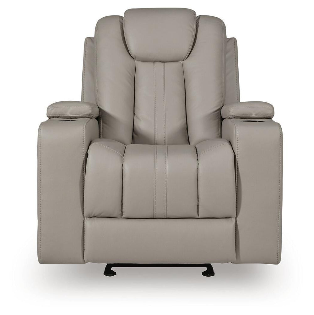 Elevate Edges Glider Recliner - Coin (4)