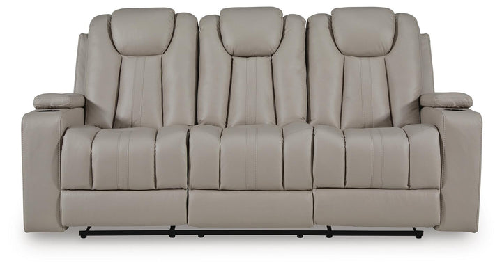 Elevate Edges Reclining Sofa with Drop Down Table - Coin (4)