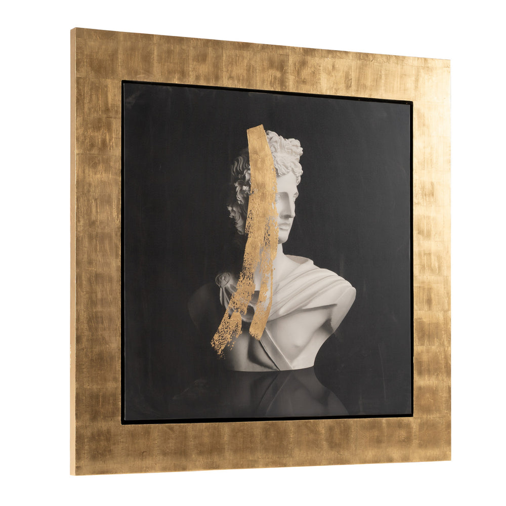 Busiler - Modern 71" x 71" Painting - View 2
