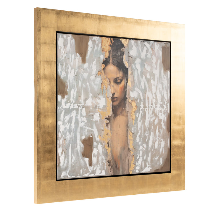 Stey - Modern Gold 71" x 71" Painting