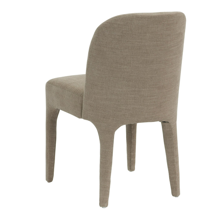 Bannon - Modern Tan Fabric Dining Chair 