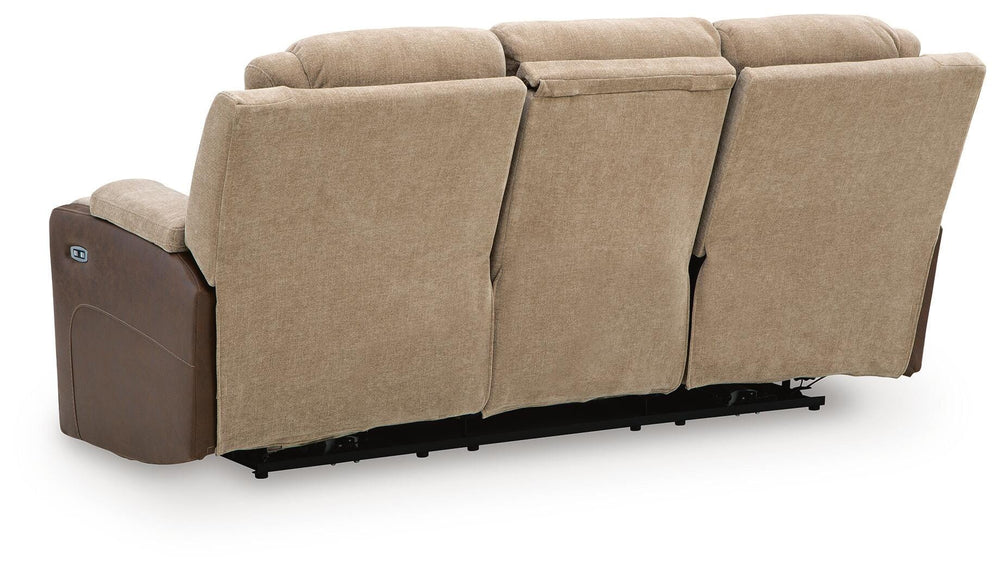 Mixed Motion Power Reclining Sofa - Brownstone (6)