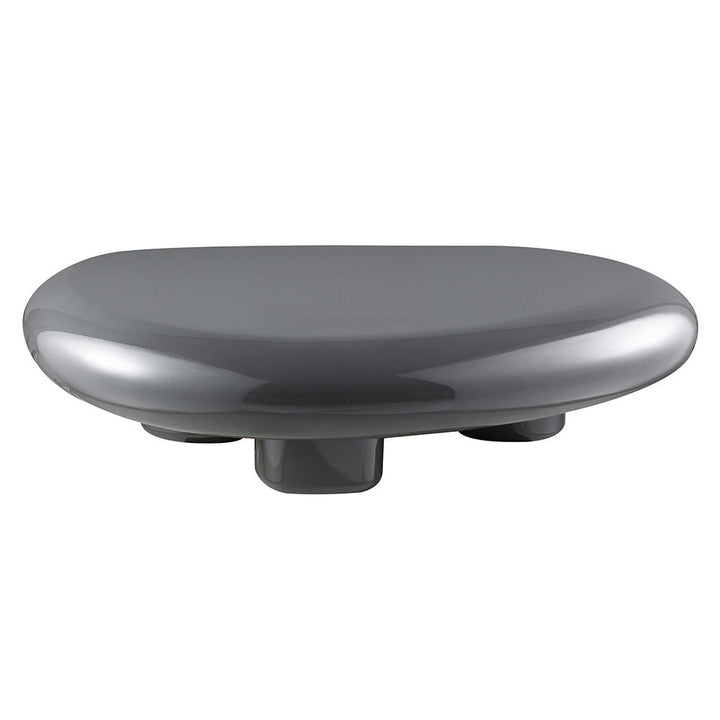 Charlene - Coffee Table - Gray High Gloss