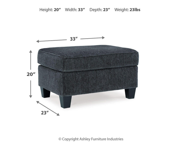 Abinger Ottoman - Dark Gray (4)