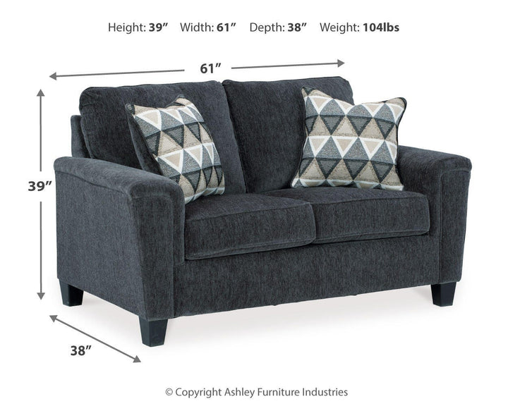 Abinger Loveseat - Dark Gray (4)