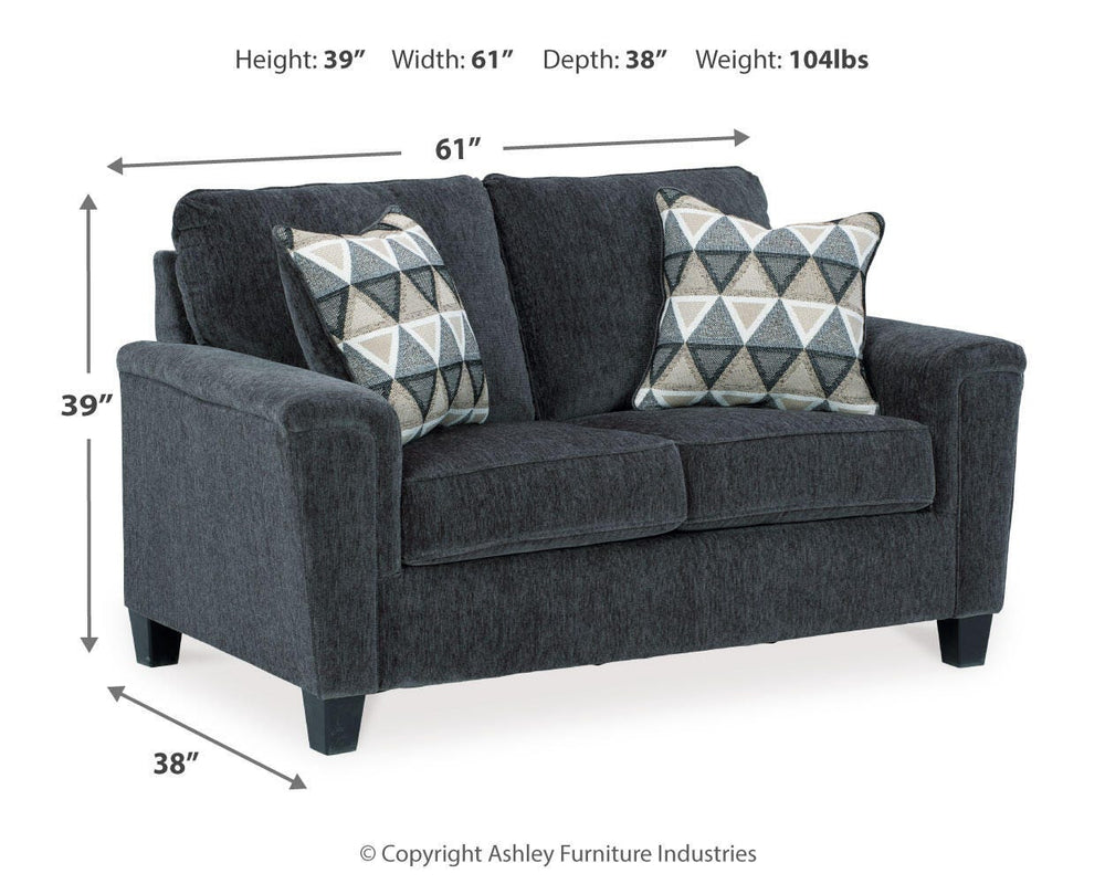 Abinger Loveseat - Dark Gray (4)